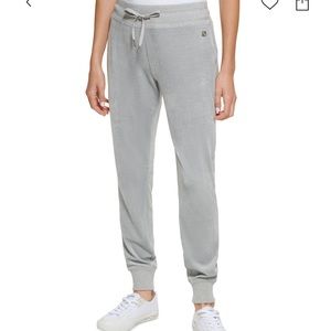 NWOT Calvin Klein velour joggers
